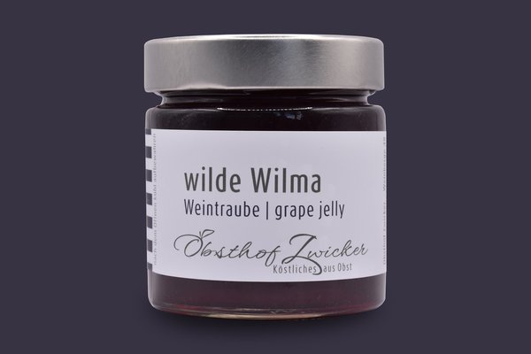 Weintrauben Gelee - wilde Wilma